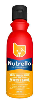 Snack Para Perros y Gatos Nutrello Salsa Sabor a Pollo