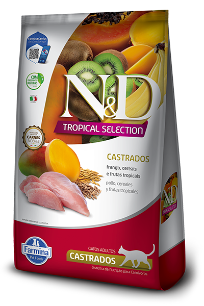 N&D TROPICAL FELINE CASTRADO POLLO