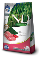 N&D SPIRULINA CANINE ADULT MEDIUM MAXI CERDO 10,1 Kg