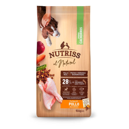 NUTRISS AL NATURAL CACHORRO POLLO