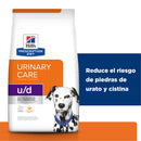 Comida para perro Hills Prescription  Urinary Care Urolitiasis u/d 8,5Lbs