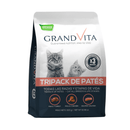 Comida Húmeda Para Gato Grand Vita Tripack Paté 300 Gr