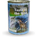 Comida Húmeda Taste of the Wild Perro Salmón y Pavo 390g