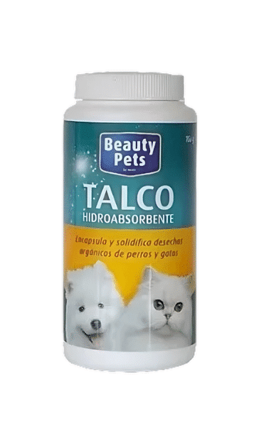 Talco Hidroabsorbente Beauty Pets