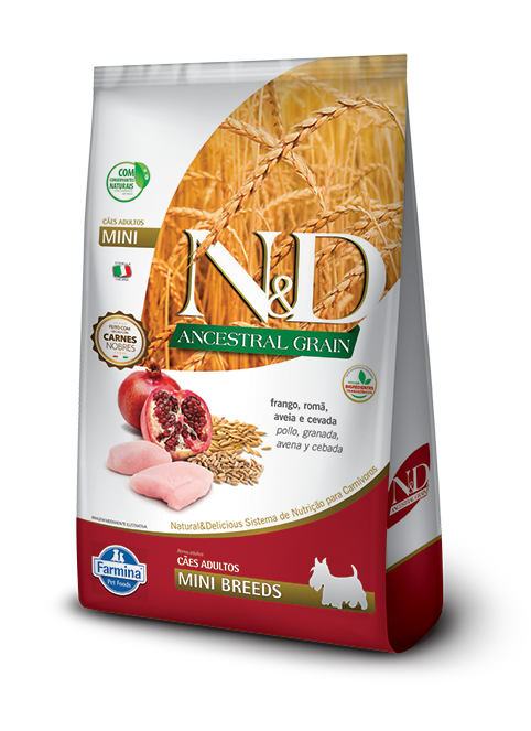 N&D ANCESTRAL CANINE FRANG ADULT MINI 2.5KG