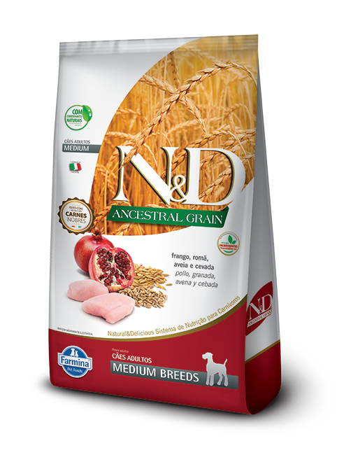 N&D ANCESTRAL CANINE POLLO ADULT MEDIUM 2,5KG