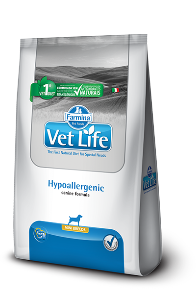 VET LIFE NAT CAN HYPOALLERGE MINI 10,1 Kg