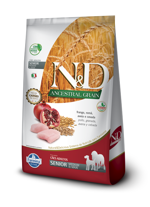 N&D ANCESTRAL CANINE FRANG SENIOR MEDIUM 2.5KG