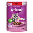 Comida Húmeda Para Gatitos Whiskas Pouch Carne X 85 Gr