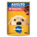 Comida Húmeda Para Perro Adulto Pedigree Pouch Carne X 100 Gr