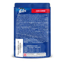 Comida Húmeda Para Gato Adulto Felix Pouch Carne 85 Gr