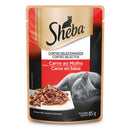 Comida Húmeda Para Gato Adulto Sheba Pouch Carne 85 Gr