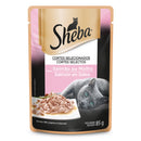 Comida Húmeda Para Gato Adulto Sheba Pouch Salmon 85 Gr