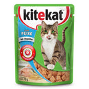 Comida Húmeda Para Gato Adulto Kitekat Pouch Pescado 70 Gr