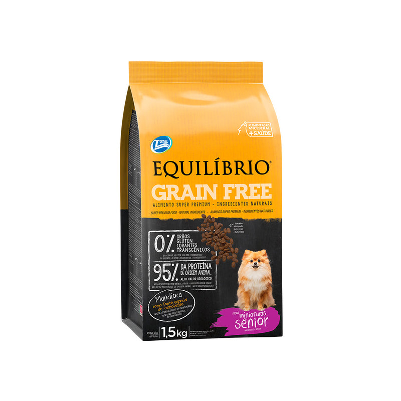 EQUILIBRIO CANINE GRAIN FREE  MATURE  MINI 1.5 KG