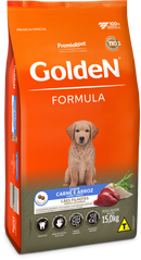 GOLDEN PERROS CACHORRO CARNE 15Kg