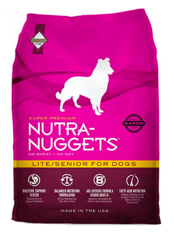 NUTRA NUGGETS LITE / SENIOR FOR DOGS