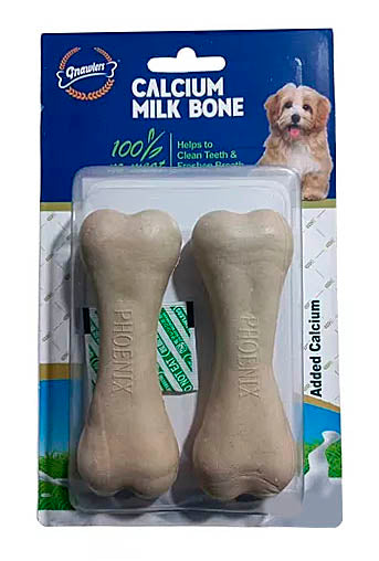 CALCIUM MILK BONE 2 UNDS X 4"