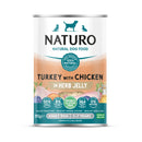 Comida Húmeda Naturo Perro Adulto Turkey Jelly 390g