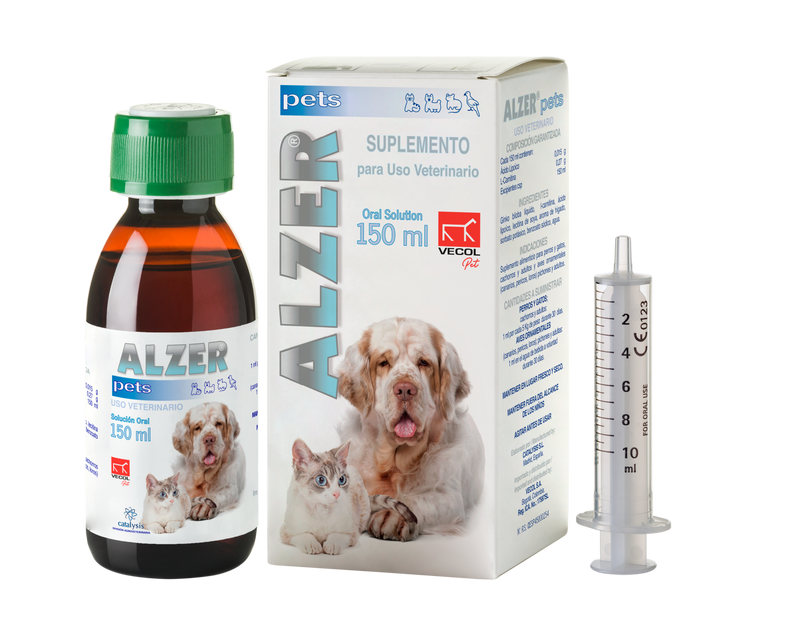 Medicamento Perro y Gato Alzer (Alzheimer) Oral Fco