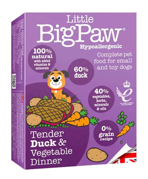 LITTLE BIG PAW DOG PATO Y VEGETALES 150 GR