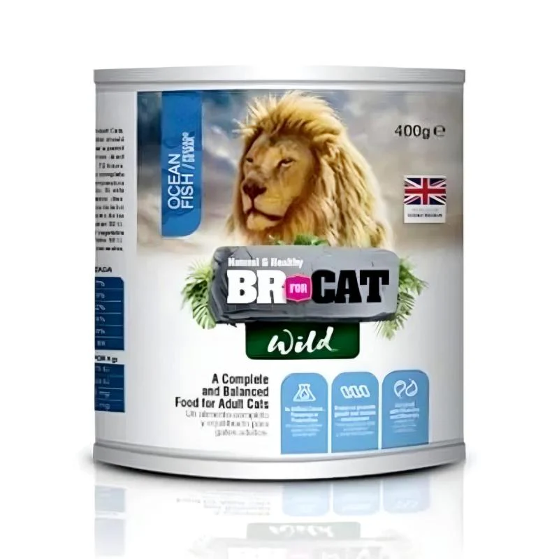 LATA BR FOR CAT WILD PESCADO DE MAR X 400GR