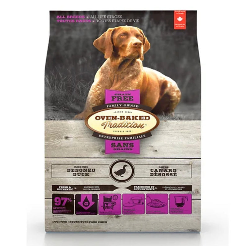 OVER BAKED DOG GRAIN FREE RAZA MEDIANA GRANDE DUCK