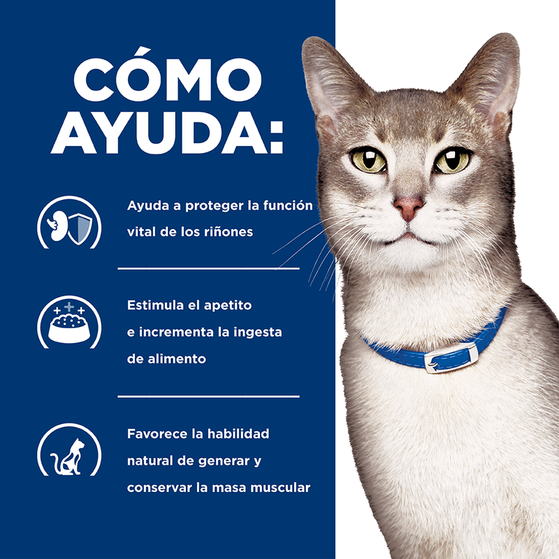 Comida Húmeda  para gatos Hills Prescription Diet k/d Cuidado Renal 5,5 Onz