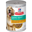 Comida Húmeda Perro Hills Adult Perfect Weight Dog 12,5 Onz