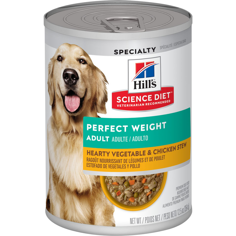 Comida Húmeda Perro Hills Adult Perfect Weight Dog 12,5 Onz