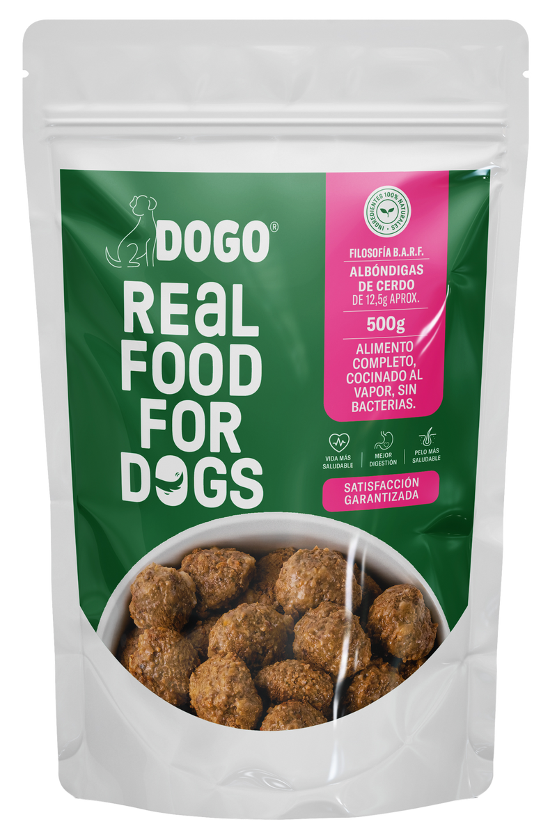 Alimento Húmedo para Perro Dogo Cerdo