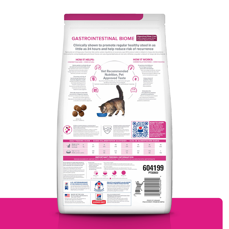 Hills Feline Gastrointestinal Biome 4Lb