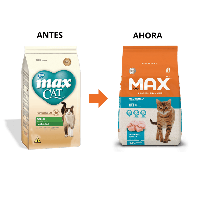 Comida Para Gato Max Cat Castrados