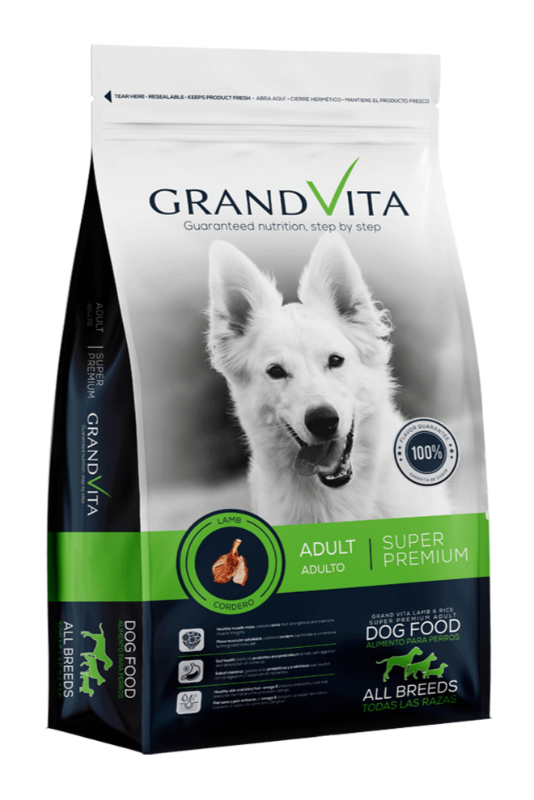 GRAND VITA CORDERO - PERRO ADULTO 8 KG