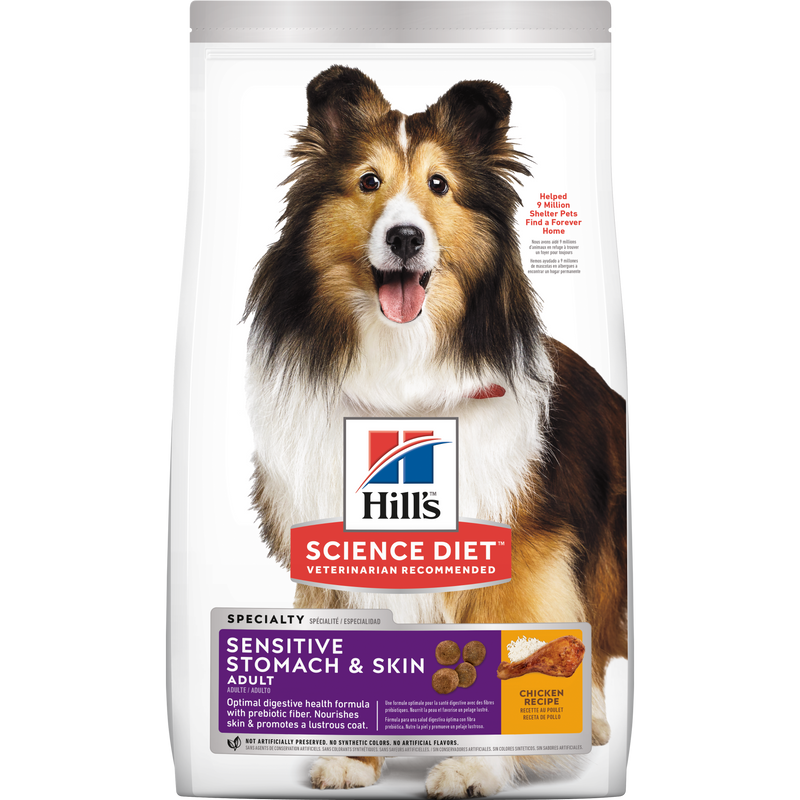 Comida para perro Hills Adulto Estomago Sensible 4Lbs a 15,5Lbs