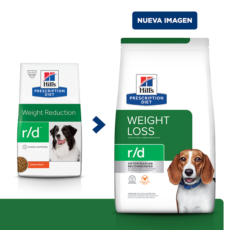 Comida para perro Hills Reducción de peso r/d 1,5kg a 27,5Lbs