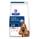 Hill's z/d comida para perro sensibilidades alimentarias 8 Lb a 17,6 Lbs