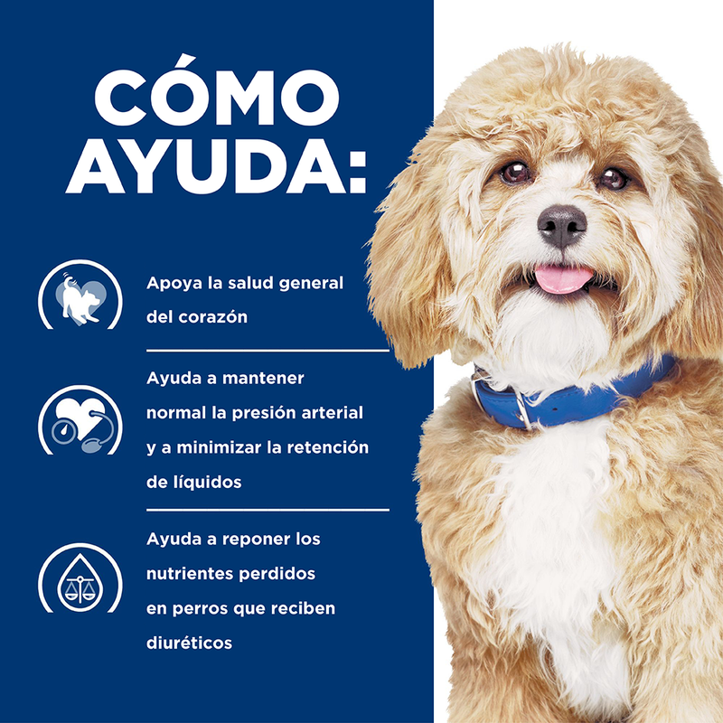 Comida para perro Hilss Prescription Heart Care h/d 17,6 Lb