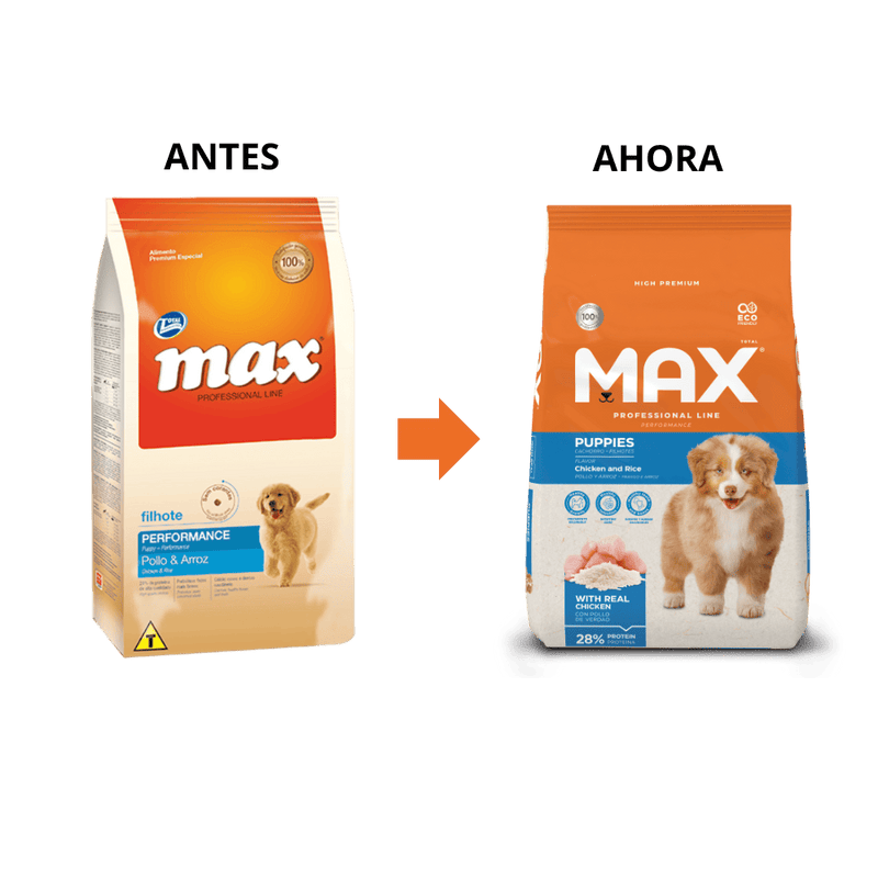 Comida Para Perro Cachorro Max Filhote Ferformance