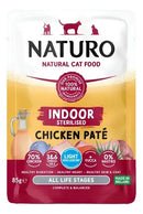 Comida Húmeda Naturo Gato Esterilizado Pollo Paté 85g