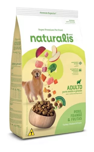 NATURALIS CANINE ADULTO FRANGO PERU Y FRUTAS