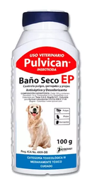 Baño seco pulvican Insecticida EP  X 100 GR