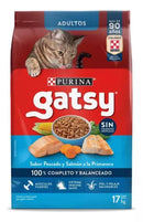 Comida Para Gato Adulto Gatsy Pescado y Salmon