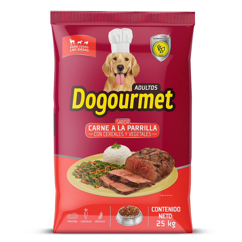 DOGOURMET ADULTO CARNE A LA PARRILLA