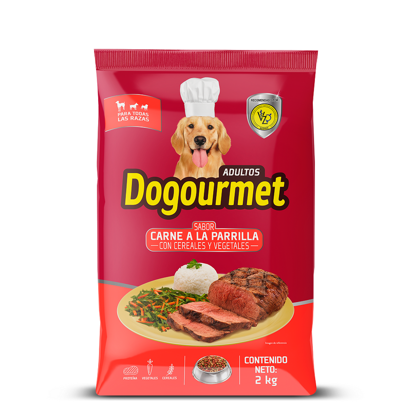 DOGOURMET ADULTO CARNE A LA PARRILLA