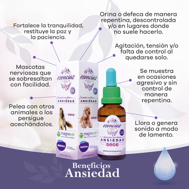 Esencia floral Ansiedad Gotas 30 ml