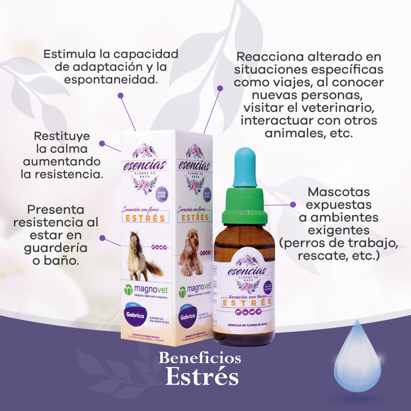 Esencia floral Stress Gotas 30 ml