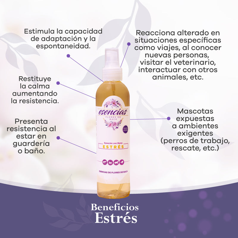 Esencia floral Stress Spray 250 ml