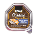 Comida Húmeda Para Gato Evolve Cat Bandeja Classic Seafood 3.5 Oz