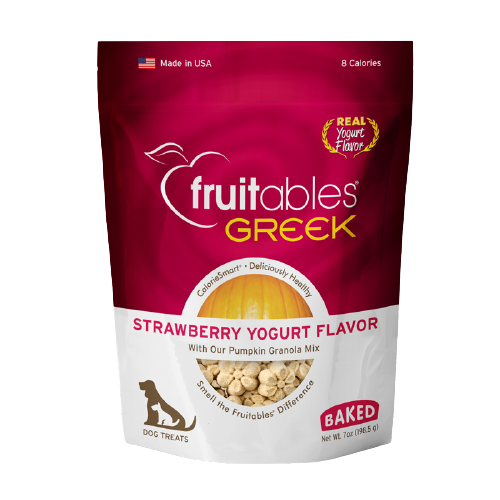 FRUITABLES DOG  SNACK YOGUR FRESA 198.5 GR